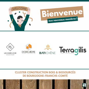 Bienvenue aux 4 nouveaux membres